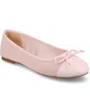 Journee Collection Kaiah Ballet Flat In Pink Mesh