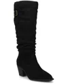 Journee Collection Journee Womens Kaleah Knee High Wide-calf Slouchy Boots