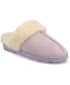 Journee Collection Women's Kalli Round Toe Slippers In Lilac