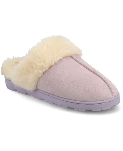 JOURNEE COLLECTION WOMEN'S KALLI ROUND TOE SLIPPERS