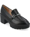 Journee Collection Medium And Wide Width Women's Kezziah Pumps In Black