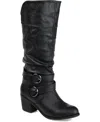 Journee Collection Collection Women's Wide Width Late Boot In Black