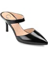 Journee Collection Women's Maevali Heels Women's Shoes In Black Patent
