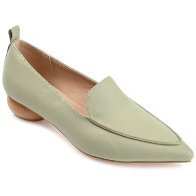Journee Collection Women's Maggs Flat In Green