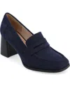 Journee Collection Collection Women's Tru Comfort Foam Malleah Pumps In Navy