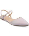 Journee Collection Martine Supernatural Shades Slingback Flat In Lilac