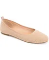 Journee Collection Journee Women's Maryann Medium And Wide Width Dress Flats In Nude