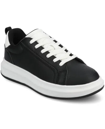 JOURNEE COLLECTION WOMEN'S MEEYA PLATFORM LACE UP SNEAKERS