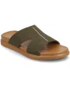 Journee Collection Womens Misey Flat Sandals In Olive