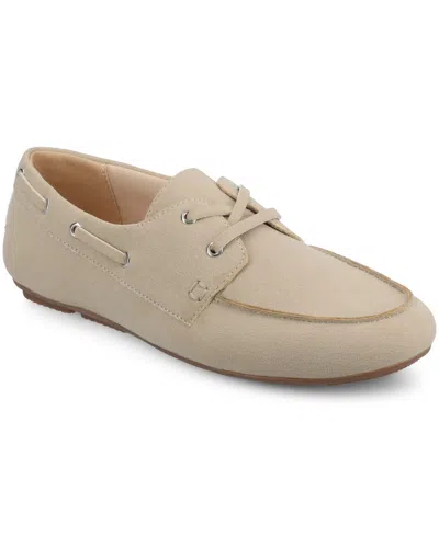 Journee Collection Womens Round Closed Toe Loafers In Neutral