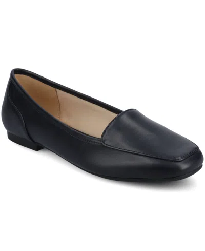 Journee Collection Women's Noelia Square Toe Ballet Flats In Black