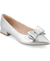Journee Collection Collection Women's Tru Comfort Foam Ophelia Flats In Silver