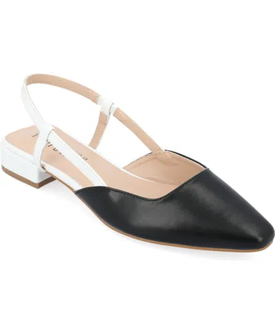 JOURNEE COLLECTION WOMEN'S PAISLEE SLINGBACK FLATS