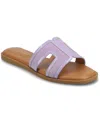 Shop Journee Collection Women's Primah Slide Flat Sandals In Lilac