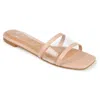 Journee Collection Women's Ramira Slide In Gold