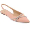 JOURNEE COLLECTION COLLECTION WOMEN'S REBBEL FLATS