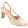 Journee Collection Women's Reignn Wide Width Pump In Grey