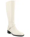 Journee Collection Rhianah Boot In Ivory