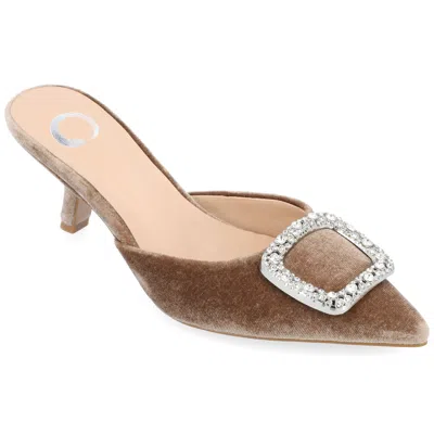 Journee Collection Women's Rishie Pump In Grey