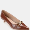 Journee Collection Women's Rumi Pump In Brown