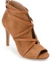 Journee Collection Collection Women's Samara Bootie In Cognac