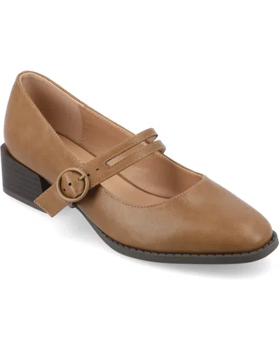 JOURNEE COLLECTION WOMEN'S SAVVI MARY JANE FLATS