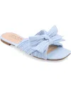 Journee Collection Serlina Sandal In Light Blue