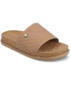 Journee Collection Women's Sheena Single Band Slip-on Wedge Sandals