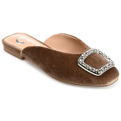 Journee Collection Women's Sonnia Flat In Grey