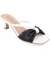 Journee Collection Collection Women's Starling Wide Width Pumps In Black,white