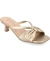 JOURNEE COLLECTION WOMEN'S STARLING KITTEN HEEL DRESS SANDALS