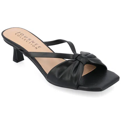 Journee Collection Women's Starling Wide Width Pumps In Black