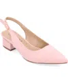 Journee Collection Collection Women's Sylvia Wide Width Pumps In Pink