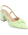 Journee Collection Tailynn Slingback Pump In Green