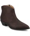 Journee Collection Women's Taliah Cuban Heel Comfort Ankle Booties In Brown