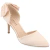 Journee Collection Women's Tanzi Pump In Beige