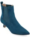 Journee Collection Collection Women's Tru Comfort Foam Wide Width Tenlee Bootie In Blue