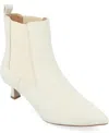 Journee Collection Collection Women's Tru Comfort Foam Tenlee Bootie In Ivory