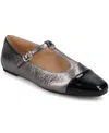 Journee Collection Women's Theah T-strap Cap Toe Mary Jane Flats
