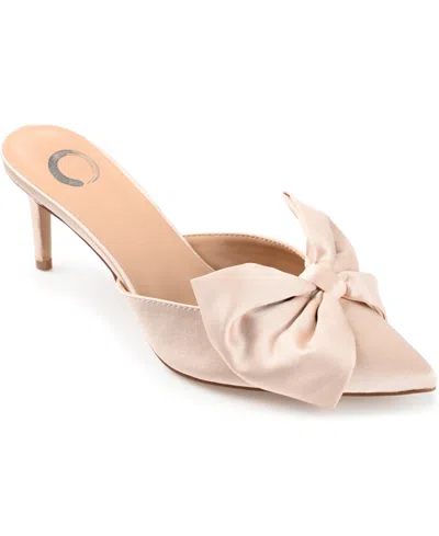 JOURNEE COLLECTION WOMEN'S TIARRA BOW HEELS