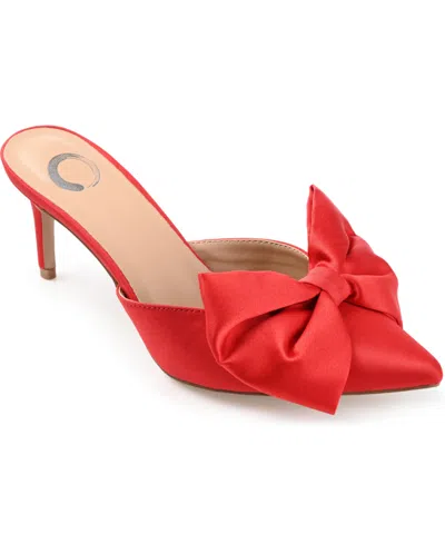 JOURNEE COLLECTION WOMEN'S TIARRA BOW HEELS