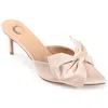 Journee Collection Tiarra Mule Pump In Ivory