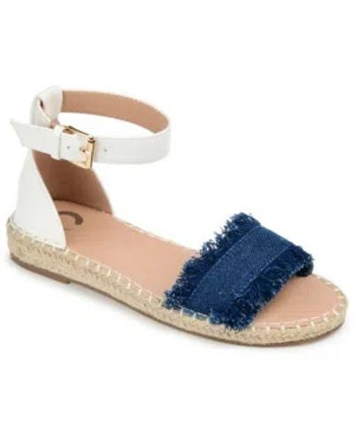 JOURNEE COLLECTION WOMEN'S TRISTEEN ESPADRILLE SANDALS