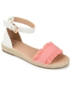 Journee Collection Womens Tristeen Wedge Sandals In Pink