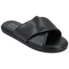 Journee Collection Women's Tru Comfort Foam Addilynn Sandal In Black