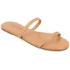 Journee Collection Women's Tru Comfort Foam Adyrae Sandals In Beige