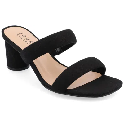 Journee Collection Women's Tru Comfort Foam Aniko Sandals In Black