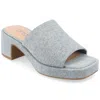 Journee Collection Women's Tru Comfort Foam Bessa Sandals In Blue