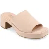 Journee Collection Women's Tru Comfort Foam Bessa Sandals In Brown