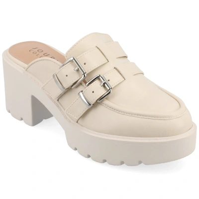 Journee Collection Collection Women's Tru Comfort Foam Brydie Pumps In White